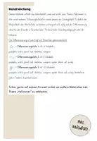 Vorschau - Arbeitsblätter - Halloween Arbeitsblatt Wortschatz differenziert - Englisch - Seite 1