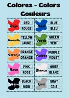 Vista previa - Unidades / Secuencias / Situaciones de Aprendizaje - 120 tarjetas de vocabulario. Español - Inglés - Francés - página 1