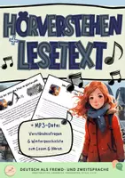 Vorschau - Arbeitsblätter - Hörverstehen und Leseverstehen - Wintergeschichte (Lina Serie) - Deckblatt