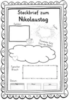 Vorschau - Arbeitsblätter - Nikolaus Grundschule / Nikolaustag Kirchenjahr Steckbrief - Seite 3