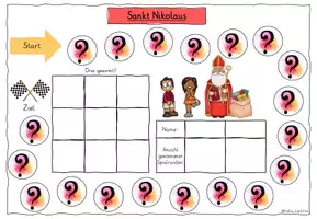 Vorschau - Spiele - Heiliger Nikolaus Ethik Religion Klasse 3-6 WÜRFELSPIEL - Seite 2