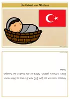 Vorschau - Fördermaterial/Inklusion - Nikolaus Geschichte & Nikolaustag Grundschule Erzählkarten - Seite 1