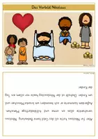 Vorschau - Fördermaterial/Inklusion - Nikolaus Geschichte & Nikolaustag Grundschule Erzählkarten - Seite 3