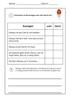 Vorschau - Arbeitsblätter - Arbeitsblatt: Die Geschichte vom Nikolaus – Lesen und Verstehen 🎅📚 - Seite 3