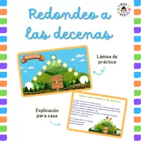 Vista previa - Hojas de trabajo - REDONDEO A LAS DECENAS - MISSMERY - Portada