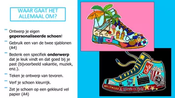 Voorbeeld - Kunst - Stap voor stap: Ontwerp je eigen sneaker! (incl. 2 sjablonen) - Pagina 2