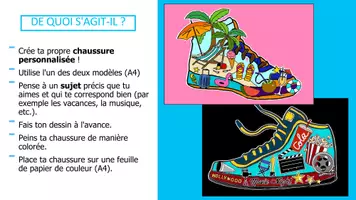 Aperçu - Préparation de séquence / Séquence complète - Art : Conçois ta propre sneaker ! (2 modèles inclus) - Page 2