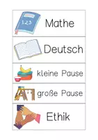 Vorschau - Spiele - Stundenplan - Bildkarten, Hefteintrag, Lausch-, Lege und Lesespiele - Seite 3