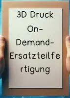 Vorschau - Test - On-Demand-Ersatzteilfertigung mit 3D Druck + 25 Fragen/Antworten - Deckblatt