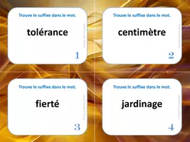 Aperçu - Apprentissages en autonomie - Trouve le suffixe - 28 CÀT - Page de couverture
