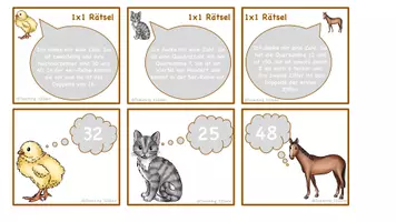 Vorschau - Spiele - Einmaleins Rechenspaziergang & Zahlenrätsel - Tiere - Seite 3