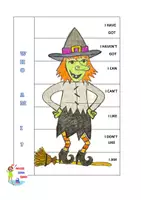 anteprima - Esercizi - HALLOWEEN - WHAT HALLOWEEN CHARACTER AM I? - Pagina di copertina