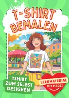 Vorschau - Arbeitsblätter - Tshirt bemalen design zum Ausmalen Ausmalbilder Kunst - Deckblatt