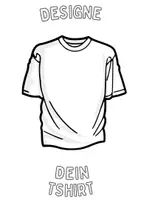 Vorschau - Arbeitsblätter - Tshirt bemalen design zum Ausmalen Ausmalbilder Kunst - Seite 2
