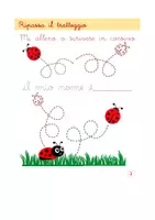 anteprima - Materiale di supporto/inclusione - Anteprima - Quaderno per Imparare a scrivere in corsivo - Pagina 2