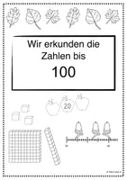 Vorschau - Arbeitsblätter - Herbstliches Übungsheft für die Zahlenraumerweiterung bis 100 - Seite 1
