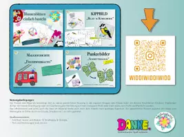 Vorschau - Mal- und Bastelvorlagen - Wimpelkette „FEUERWEHRAUTO; KRANKENWAGEN & FEUER“ - Bunt oder zum Ausmalen (Wimpel, Girlande) - Seite 3