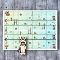 Vorschau - Stationenlernen - 🐇🐇 BUNDLE Osterhase Spiele 🐇Materialpaket Ostern - Deckblatt