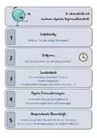 Vorschau - Stationenlernen - Fächer und Wortschatz zum Überarbeiten eines Informationstextes / einer Ortsbeschreibung - Deckblatt