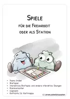Vorschau - Stationenlernen - Buchstabe T - Spiele und Interaktives für die Freiarbeit und Stationen - Seite 2