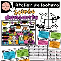 Aperçu - Apprentissages en autonomie - Qui suis-je? Soirée dansante Halloween - Page de couverture