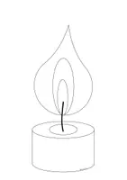 Vorschau - Arbeitsblätter - Feuer - Flammenzonen - Experiment- Kerzenflamme - Seite 2