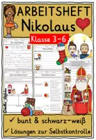 Vorschau - Stundenentwürfe - Heiliger Nikolaus Klasse 3-6 XXL-Materialpaket - Seite 1