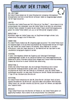 Vorschau - Stundenentwürfe - Einführung: (Polizei-)Bericht schreiben (2-fach differenziert) - Seite 1