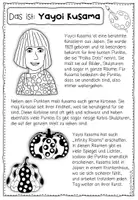 Vorschau - Arbeitsblätter - Infotext: Die Künstlerin Yayoi Kusama - Seite 3