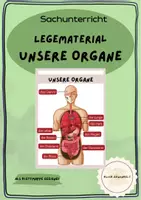 Vorschau - Stationenlernen - Klettmappe Organe - Deckblatt