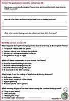 Vorschau - Arbeitsblätter - Englisch Test & Listening Comprehension - City of London (8) - Seite 1