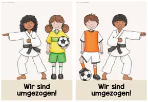 Vorschau - Poster - Umziehkarten - Sportunterricht - Seite 1