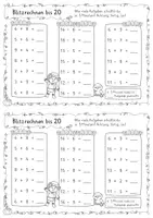 Vorschau - Arbeitsblätter - Ferienheft Herbst | Übungsheft Herbst | Klasse 2 | Herbstferien - Seite 3