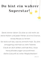 Vorschau - Anderer Materialtyp - Zeugnis Affirmation Superstar - Seite 2