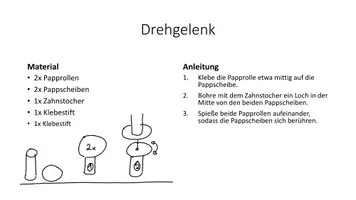 Vorschau - Arbeitsblätter - Materialpaket Gelenktypen - Seite 1