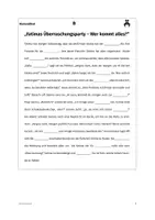 Vorschau - Stationenlernen - Rückendiktat Fatimas Überraschungsparty, A2/B1 - Seite 3