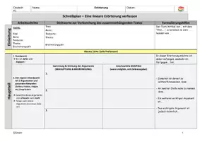 Vorschau - Arbeitsblätter - Sparpaket - Erörterung - Lyrik - Prosa (Hauptschule) - Seite 2