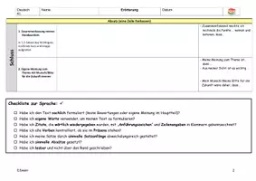 Vorschau - Arbeitsblätter - Sparpaket - Erörterung - Lyrik - Prosa (Hauptschule) - Seite 3