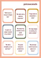 Vista previa - Tarjetas / Manipulativos - Targetas pensamientos - Portada