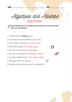 Vorschau - Arbeitsblätter - Adjectives and Adverbs: Regelblatt und Arbeitsblatt - Seite 3