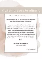 Vorschau - Arbeitsblätter - Hörverstehensübung Halloween - Seite 1