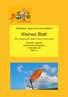 Vorschau - Arbeitsblätter - Kleines Blatt - Herbstlied - C. Höly und RJ Gross - Deckblatt