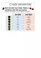 Vorschau - Stundenentwürfe - Materialpaket: Engl. Unterrichtsstunde - Adjectives and Advebs - Seite 1