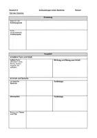 Vorschau - Arbeitsblätter - Analysebogen eines Gedichts - Seite 1