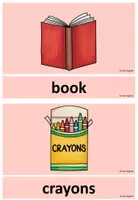 Vorschau - Fördermaterial/Inklusion - Wort und Bildkarten school things - Seite 2