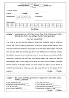 Vorschau - Test - Klassenarbeit zum Thema Rechtschreibung - Seite 1
