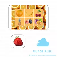 Aperçu - Jeux - Loto Fruits - Page de couverture