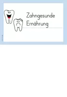 Vorschau - Arbeitsblätter - Zähne: Zahngesunde Ernährung - Arbeitsblätter & Tafelmaterial - Seite 3