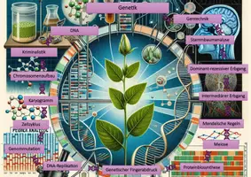 Vorschau - Lehrpläne/Lehrermaterial - Lernlandkarte zur Unterrichtsreihe Genetik (Bio) - Seite 1
