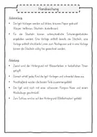 Vorschau - Mal- und Bastelvorlagen - Igel im Laubhaufen - Kunstunterricht - Seite 1
